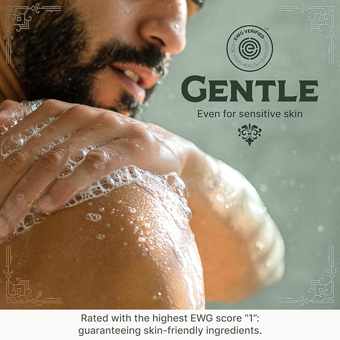 Unscented Liquid Castile Soap – Vegan Organic Soap & Body Wash, High Olive Oil Content, Non-Drying Formula, Great for Sensitive Skin by Carolina Castile, EWG Verified (Unscented, 32 Fl Oz)