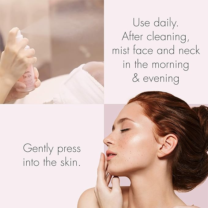 Yon-Ka Lotion PNG Travel Size Toner & Cleansing Micellular Water Set, Gentle Face Makeup Remover and Wash with Rose and Chamomile to Hydrate, Toner for Normal and Oily Skin