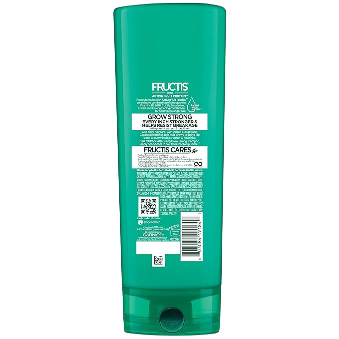 Garnier Hair Care Fructis Grow Strong Conditioner, 12 Fluid Ounce