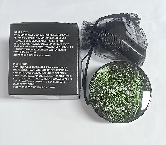 Mushroom Head Air Cushion CC Cream BB Cream Cushion Foundation Moisturizing Full Coverage Foundation Concealer Lasting Foundation Makeup Tone Makeup Base Primer（Natural）