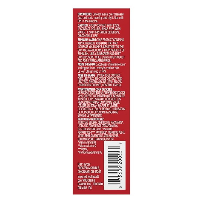Olay Vitamin C + Peptide 24 Serum, 40 mL (1.3 FL OZ)