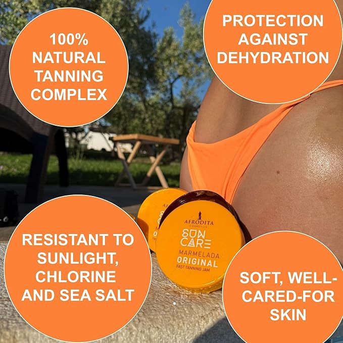 SUN CARE Marmelada Fast Tanning Jam Bronze Skin 6.76 FL Oz/ 200ml