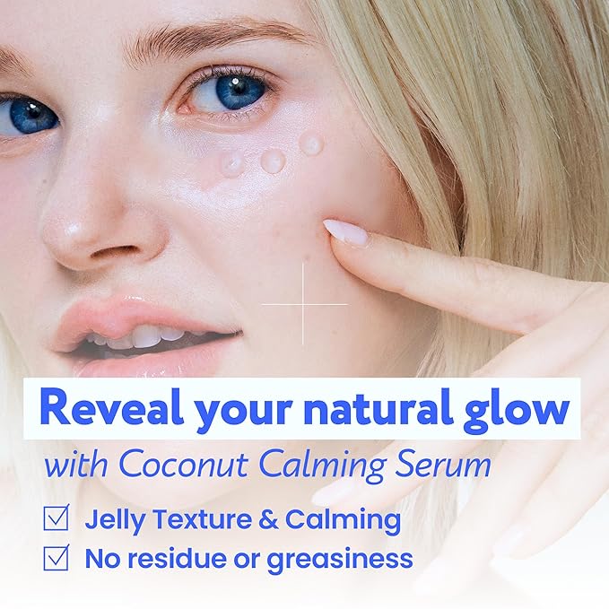 K-Beauty Glass Skin 4-Step Set - Jelly Pudding Pore Cleanser 100ml, Rice Milk Toner, Calming Serum, Barrier Cream