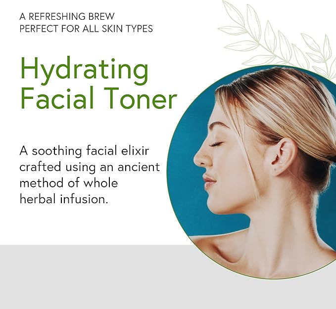 Honeybee Gardens 100% Natural Hydrating Facial Toner/Makeup Setting Spray | Alcohol Free | 4 fl oz.| Vegan | Gluten Free | Cruelty Free | Unscented