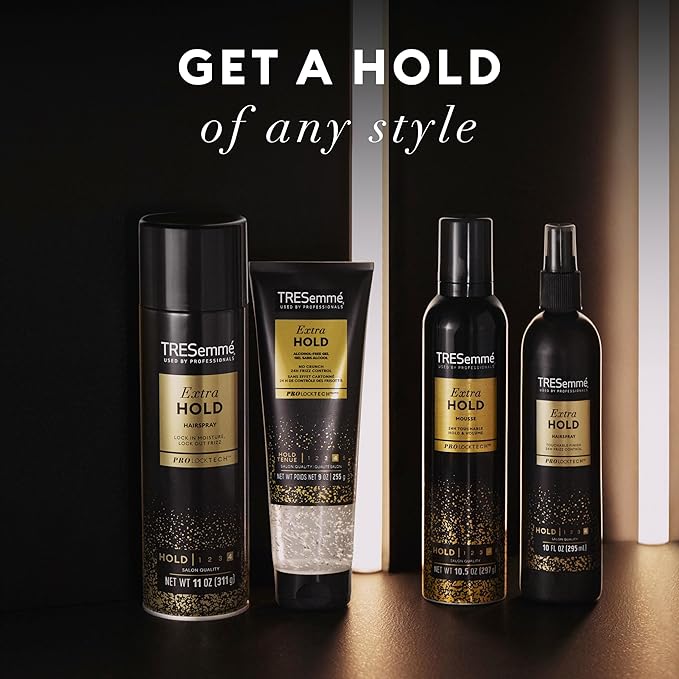 TRESemmé Gel Ultra Hold for 24H Frizz Control, with Pro Lock Technology, 9 oz (Pack of 2)