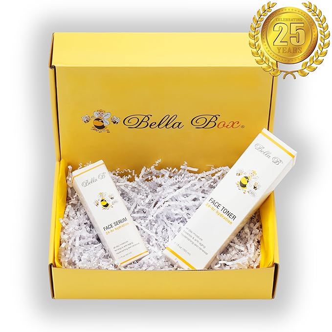 Bella B Gift Set - Face Toner 5.1oz and Face Serum 1.7oz