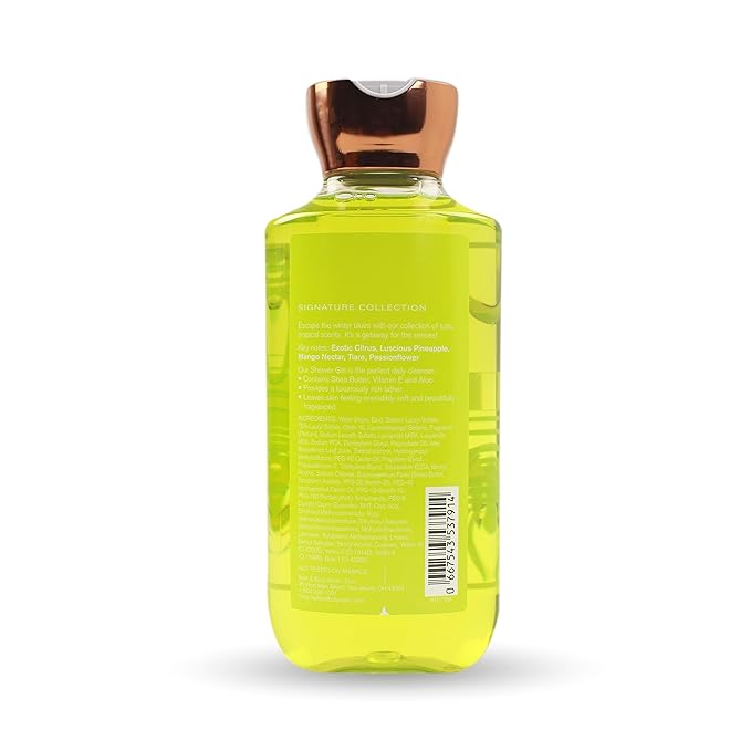 Bath and Body Works Fresh Brazil Citrus Shea and Vitamin E Shower Gel 10 Ounce 2017 Version
