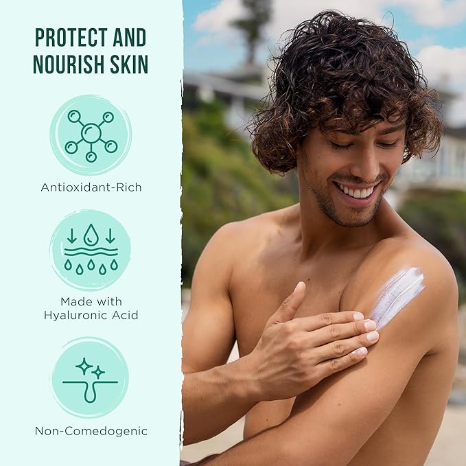 Sand Cloud Broad Spectrum Mineral Sunscreen for Face SPF 30, 1.7 Oz - Zinc Oxide for Sensitive Skin - Fragrance-Free Facial Formula That Hydrates, Nourishes, & Protects