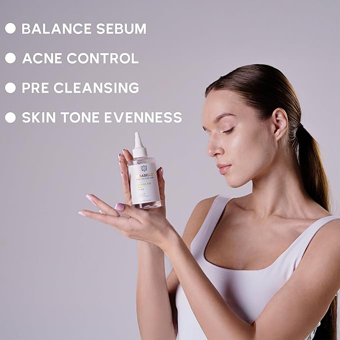 Salicylic Acid BHA Toner for Face – Niacinamide, Green Tea & Willow Bark | Acne & Blackhead Control Toner for Oily, Acne-Prone Skin | Pore Cleansing, Sebum Balance, Even Skin Tone | 6.76 fl. oz