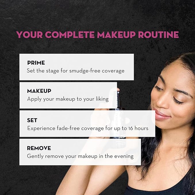Skindinavia The Makeup Finishing Spray, Bridal Makeup Cooling Setting Spray, All-Day Wear, Long-Lasting Up to 16+ Hours, Heat-Resistant & Waterproof, Wedding Day, Bridal Shower Gift, 8.0 Oz