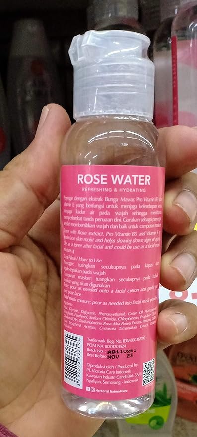 Face Tonic Rose Water, 100 Ml (Pack of 2)