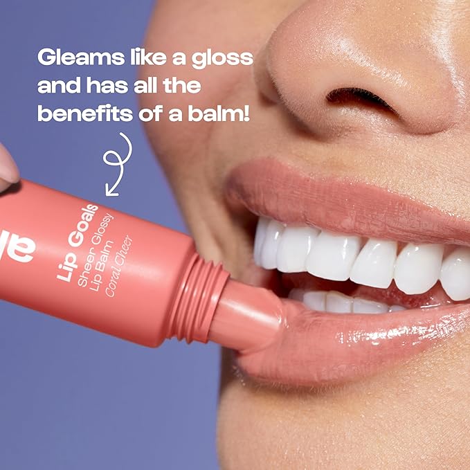 Alleyoop Lip Goals – Moisturizing Lip Balm for Women, Hydrating Lip Care for Dry Lips with Clean Vegan Ingredients, Everyday Treatment for Smooth, Soft, Nourished Lips, Sheer Dusty Rose