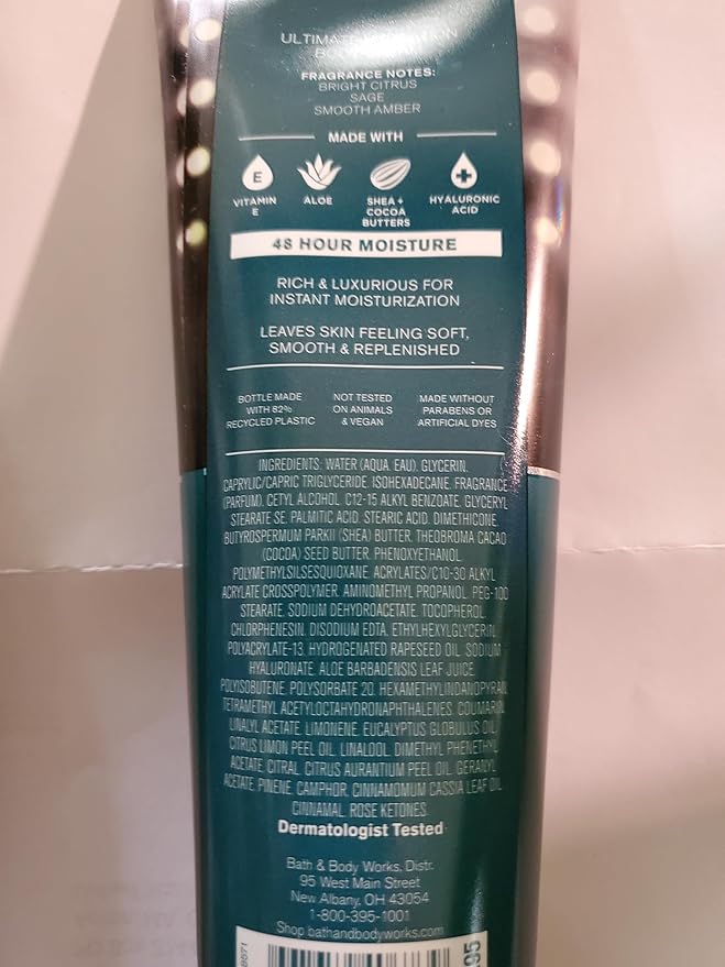 Bath & Body Works Men's Football Season 3-in-1 Hair, Face & Body Wash and Body Cream 2 Piece Set