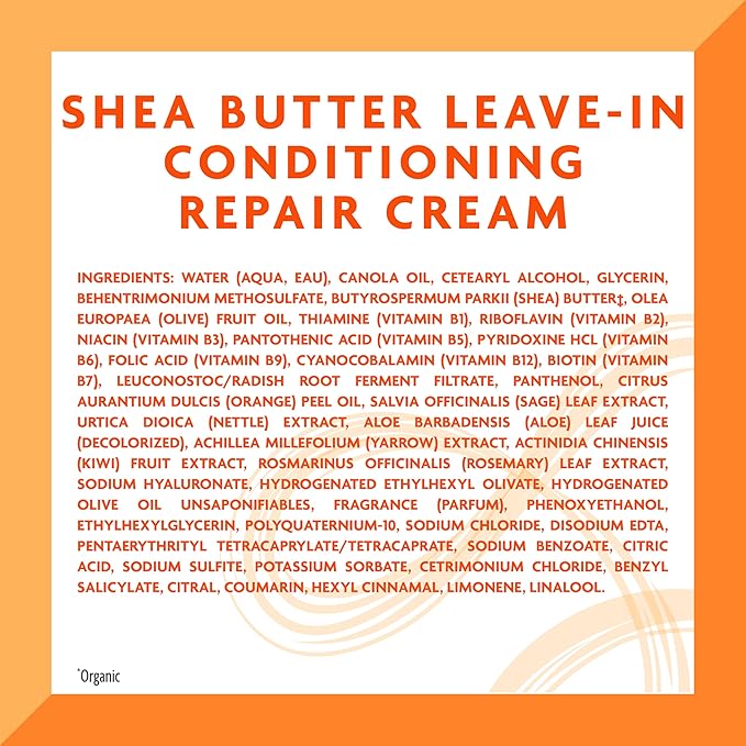 Cantu Leave-In Conditioning Repair Cream with Shea Butter, 16 oz (Pack of 12)