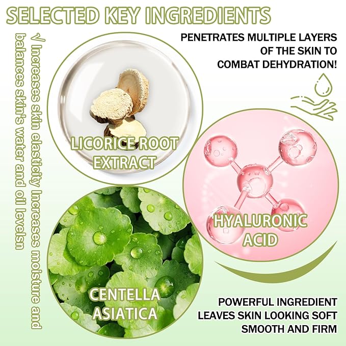 Face Essence Toner and Moisturizing Lotion,Lightweight Long-lasting Hydrating Face Toner,Day & Night Deep Facial Lotion & Moisturizer for All Skin Types