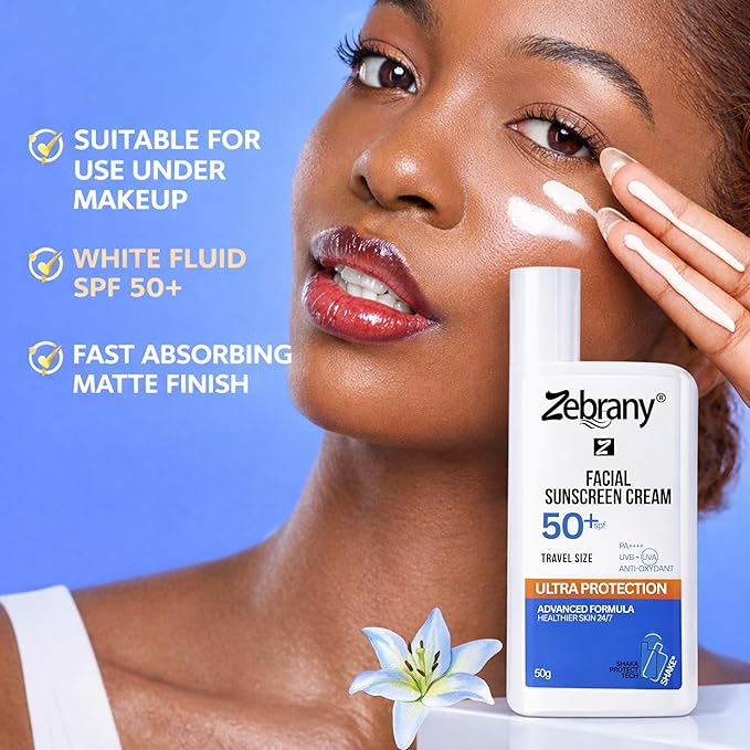 Facial Sunscreen, Oily & Acne-Prone Skin - SPF Moisturizer Face, No White Cast, Superior Sun Defense with a Clean Lightweight Feel, Mineral-Based with Zinc Oxide for Men & Women Daily Skincare.
