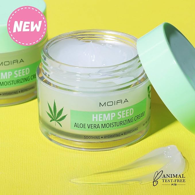 Moira Hemp Seed Aloe Vera Moisturizing Cream