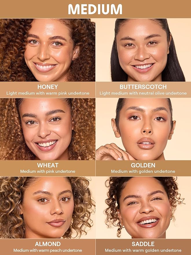 SHEGLAM Dew & Done Skin Tint with SPF20 Light-medium Coverage Foundation Evens Skin Tone-Porcelain