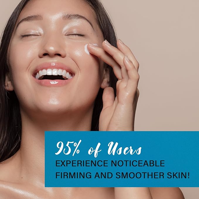 Tighten and Lift Neck Cream: Instant Face Lift Cream - 6-in-1 Anti-Aging Face Moisturizer for Anti-Wrinkle Firm - Collagen Retinol Peptides & Hyaluronic Acid Neck Firming Cream for Skin Care