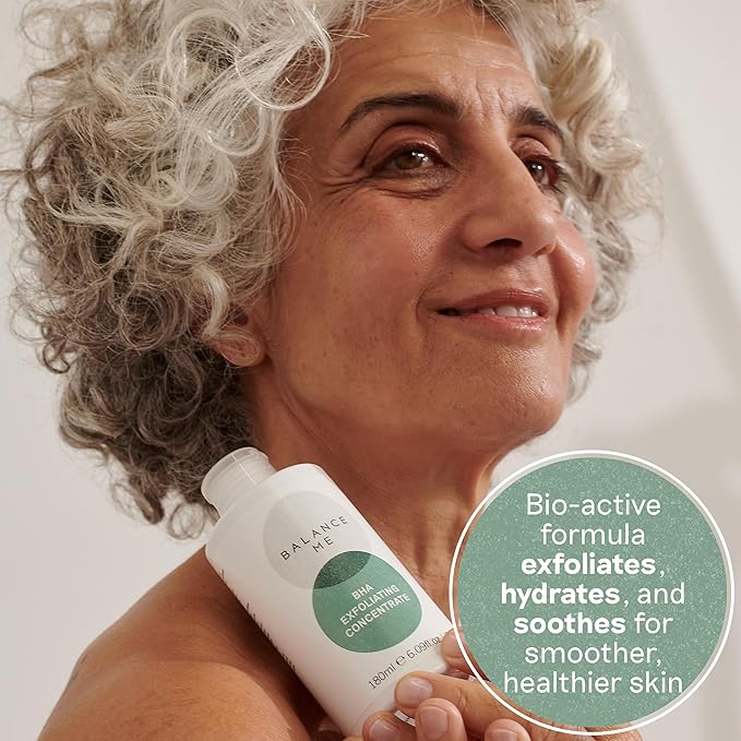 Balance Me BHA Exfoliating Concentrate 7 fl oz, Chemical Toner and Face Exfoliant with Salicylic Acid for Uneven Texture & Pore Appearance