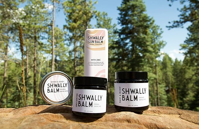 Shwally Zinc & Avocado Mineral SunBalm 30SPF, The Only Real Primal Sun Lotion - 100% Grass Fed Tallow, Avocado Oil & Non-Nano Zinc Oxide - Pregnancy Safe (Coconut + Vanilla, 4 Fl Oz & Not Tinted)