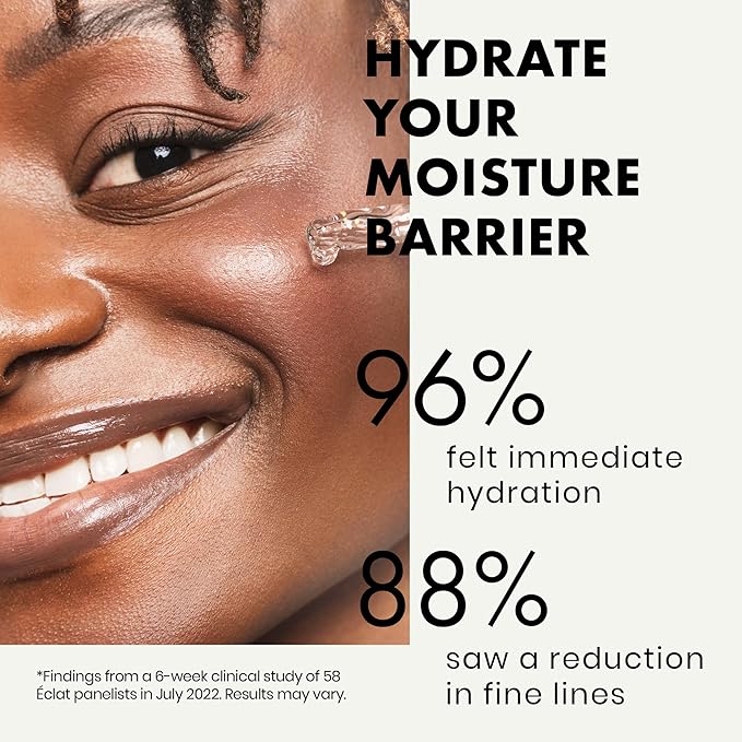 Eclat Skincare Unclog & Hydrate - Rose Water Toner and Hyaluronic Acid Serum - Combo Pack - 100% Vegan & Dermatologist Developed