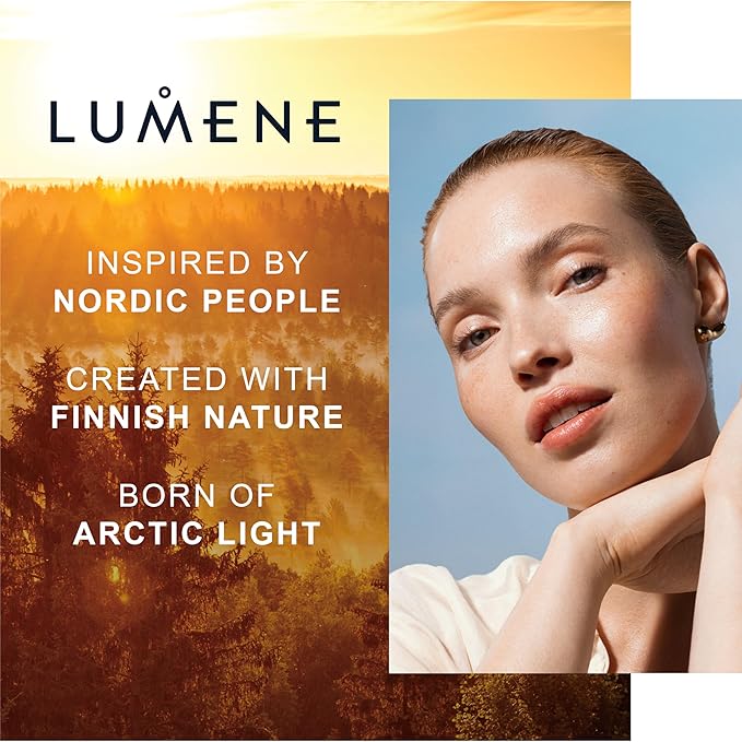 Lumene Color Correcting CC Cream - Lightweight Foundation - Medium Coverage - Redness Reducing Face Makeup for Glowing Complexion - Vegan Formula + Suitable for All Skin Types - Ultra Light (1 fl oz)