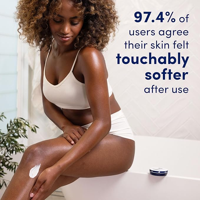 Dove Nourishing Body Care, Face, Hand, and Body Rich Nourishment Cream for Extra Dry Skin with 48-Hour Moisturization, 3-Pack, 5.07 Oz Each Jar