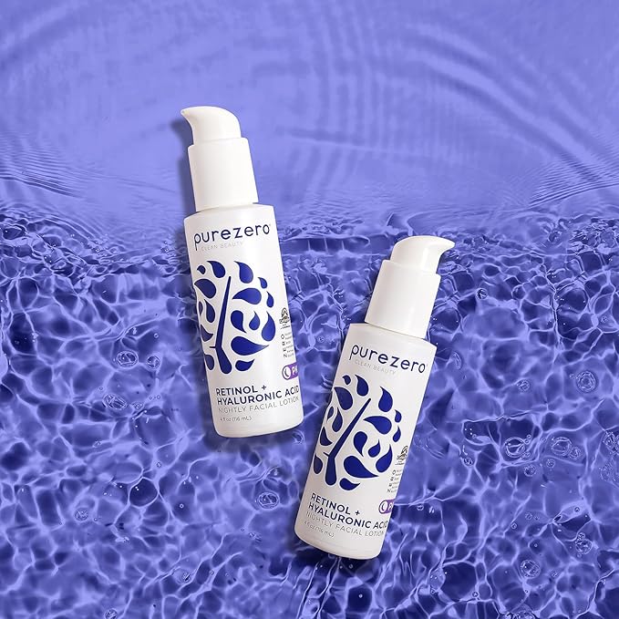 Purezero Moisturizing Night Cream – Hydrating & Anti-Aging Face Moisturizer with Pure Ingredients, Paraben-Free, Vegan, Cruelty-Free, 4 oz