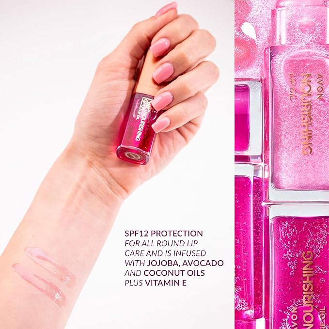 Avon True Nourishing Lip Oil (Shimmering Petal)