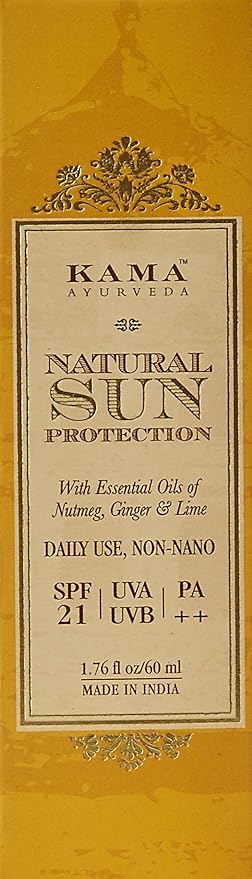 Kama Ayurveda Natural Sun Protection SPF-21, 60ml