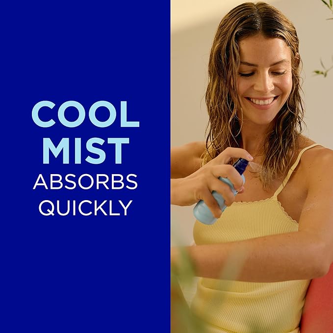 Coppertone After Sun Mist With Aloe Vera and Hyaluronic Acid, Soothing and Cooling Mist for Sun-Stressed Skin, Dermatologically Tested, Hypoallergenic After Sun Skin Care, 6.7 Oz Bottle