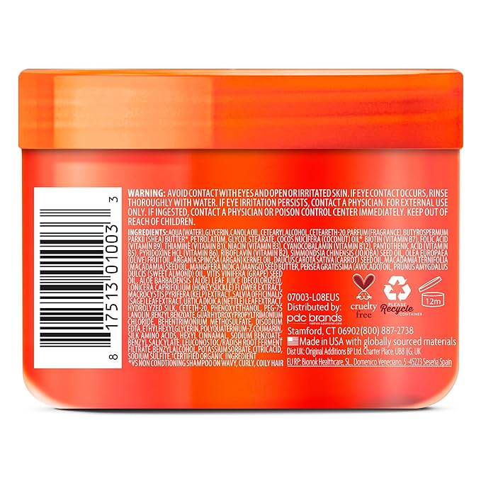 Cantu Coconut Curling Cream with Shea Butter for Natural Hair, 12 oz | for Natural Hair, 12 oz