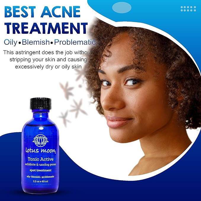 Lotus Moon - Tonic Active | Plant-Based, Clean, Cruelty-Free, Functional Skincare (2.2 fl oz | 63 ml)