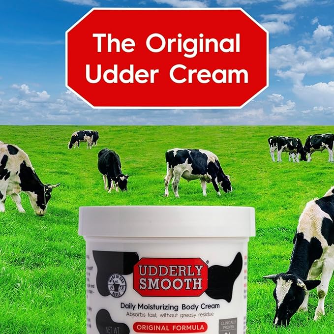 UDDERLY SMOOTH NonGreasy Hand and Body Moisturizer Cream Bundle 1 Kit, 3 Count