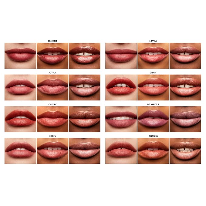 e.l.f. Hydrating Core Lip Shine, Lip Balm For A Sheer Tint Of Color & Soft Shine, Made With Nourishing Vitamin E, Vegan & Cruelty-Free, Happy