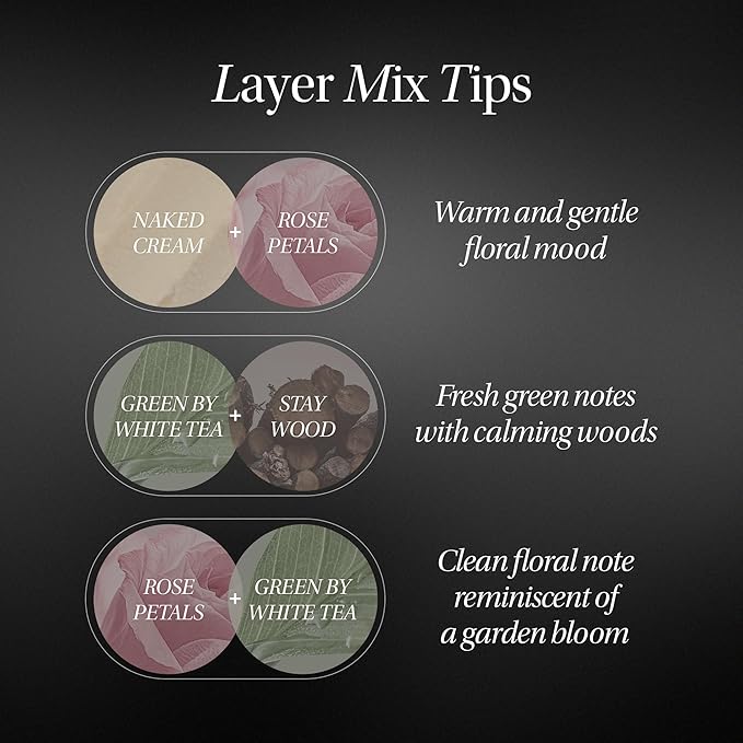 KUNDAL objet Solid Perfume Balm/Portable Fragrance Stick Soft Melting Hydration, Fragrance Layering, Travel Friendly Naked Cream 2.5g, Korean Beauty