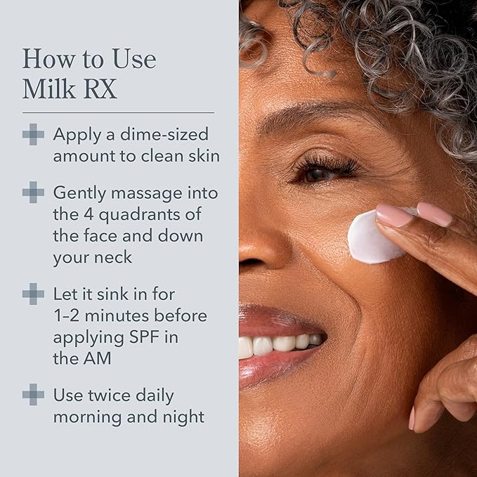 Beekman 1802 Milk RX Advanced Better Aging Collagen Moisturizer Face Cream – 4X Retinol Alternative with Goat Milk Exosomes & Polypeptide, Firming Cream, 1.69 fl oz