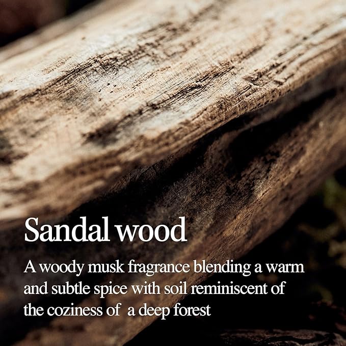 Sandalwood Intensive Hair Perfume Treatment 6.76 Fl OzㅣImproves softnessㅣ Anti-frizzㅣSplit end repairㅣFor All hair types