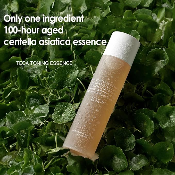 TECA Toning Essence, Centella Asiatica Extract Hydrating Toner, Korean Anti-Aging Skin Care, 4.05 Fl oz