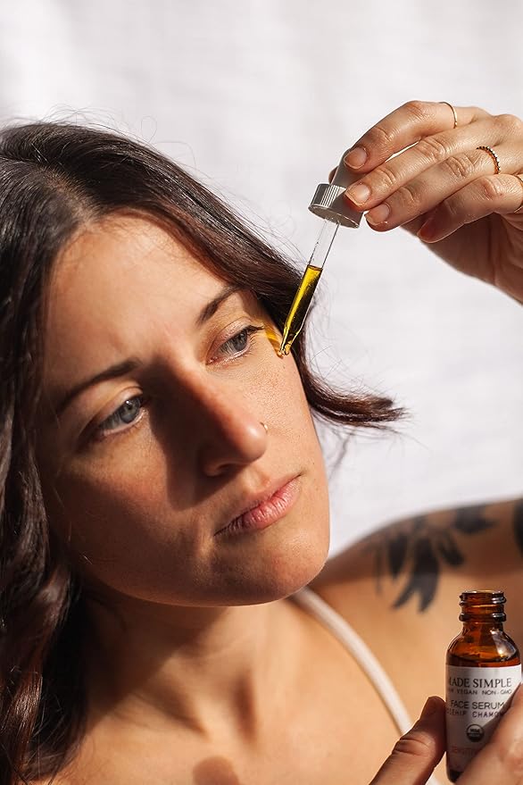 Rosehip Chamomile Face Serum - Certified Organic, Vegan, & Cruelty-Free