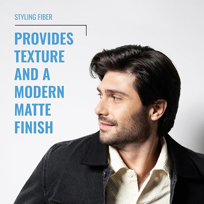 Fix Your Lid-Hair Styling Fiber for Men's and Boys' Short, Choppy Hair Types with High Hold and Low Shine, Infused with Pleasant Citrus Scent, Paraben and Phthalate Free,3.5 oz