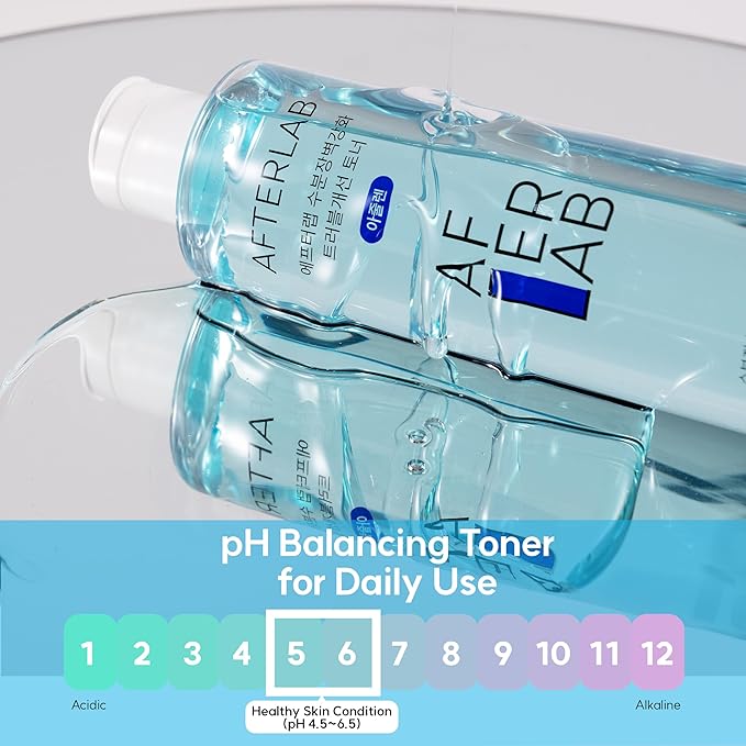 AFTERLAB Azulene pH 5.5 Calming Set – Toner, Cream, and Foam Cleanser | Redness Relief & Sensitive Skin