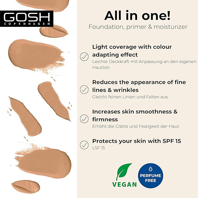 Gosh BB Cream Warm Beige 3 by Gosh