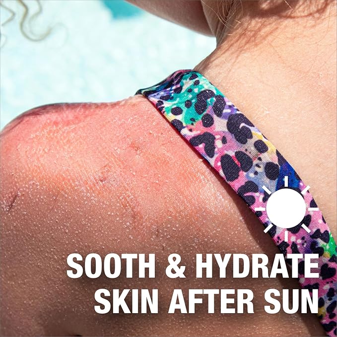 CoreTex Sun X After Sun Relief Cooling Gel - 8oz Bottle of USA-Made Lidocaine-Free Aloe Vera Based After Sun Gel w/Vitamin E, Tea Tree Oil & Other Natural Elements - After Sun Care for Irritated Skin