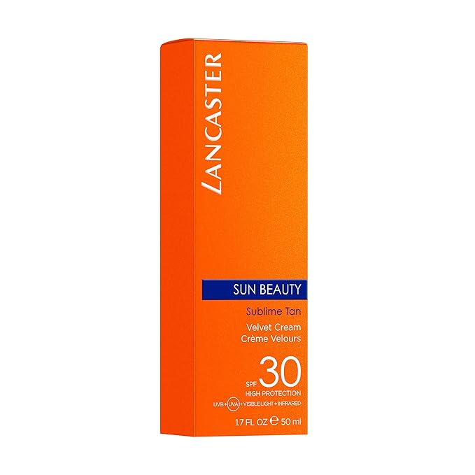 Lancaster Sun Beauty Velvet Touch Cream Radiant Tan SPF 30, 1.7 Ounce