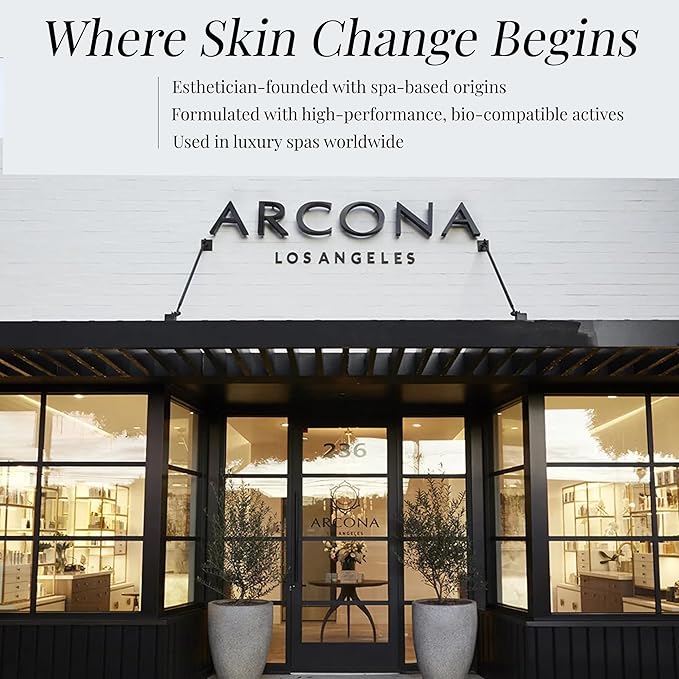 ARCONA Magic White Ice - Daily Hyaluronic Acid Moisturizer, 1.69 Fl Oz | Oil Free Moisturizer with White Cranberry, Organic Aloe, Tea Tree, Vitamin C & Glyercin