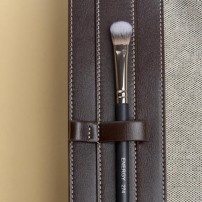 ENERGY Concealer Brush Under Eye Flat Brightening Brush for Eye Cream Concealer Setting Powders Covers Blemishes Imperfections Puffiness Dark Circles Blending with Powder Liquid Cosmetics 274