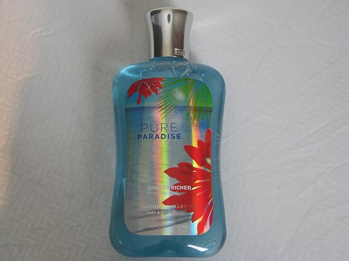 Bath & Body Works Pure Paradise Shower Gel 10 oz 2013 New Design