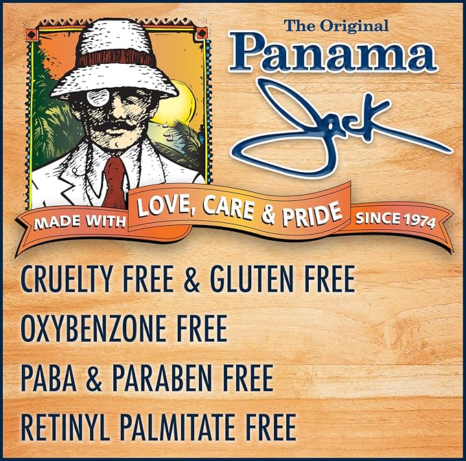 Panama Jack SPF 4 Sunscreen Lotion and SPF 45 Lip Balm Bundle